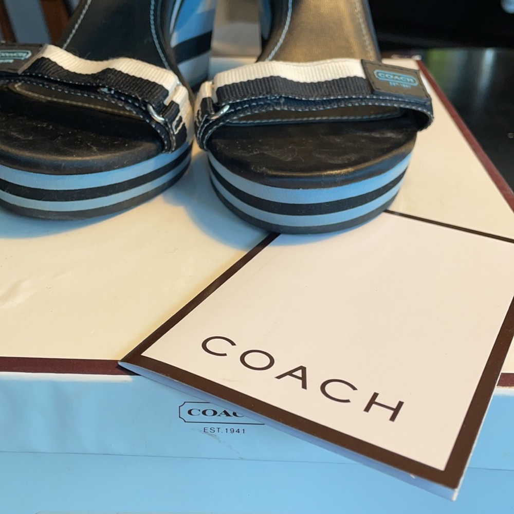 Coach Wedge-Heeled Sandals - Picture 16 of 16